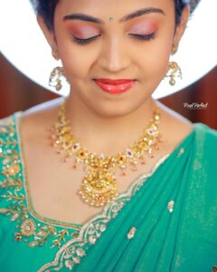 engagement look💫#bridebynikhitha #makeupbynikitha #engagementglam #bridesofhyderabad #hyderabad